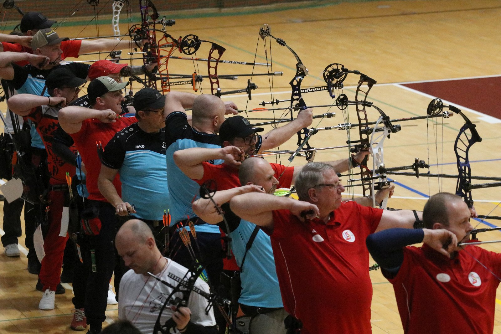 40. Halowe Mistrzostwa Polski Seniorów w Łucznictwie. Dzień 1