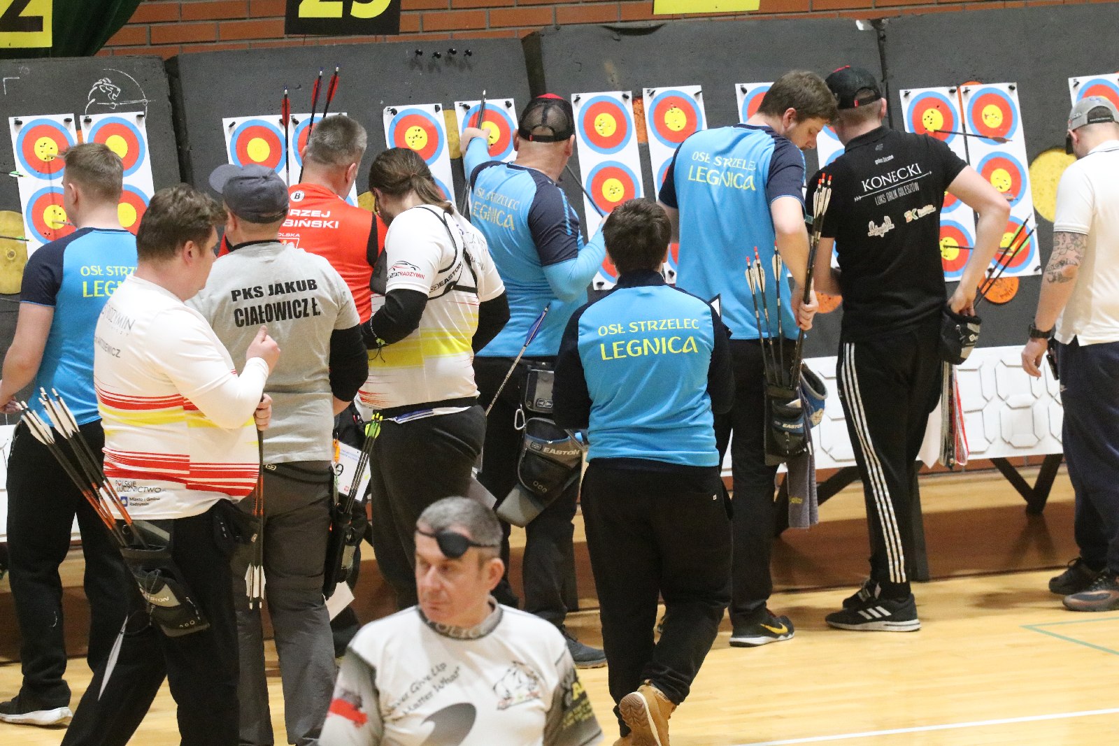40. Halowe Mistrzostwa Polski Seniorów w Łucznictwie. Dzień 1