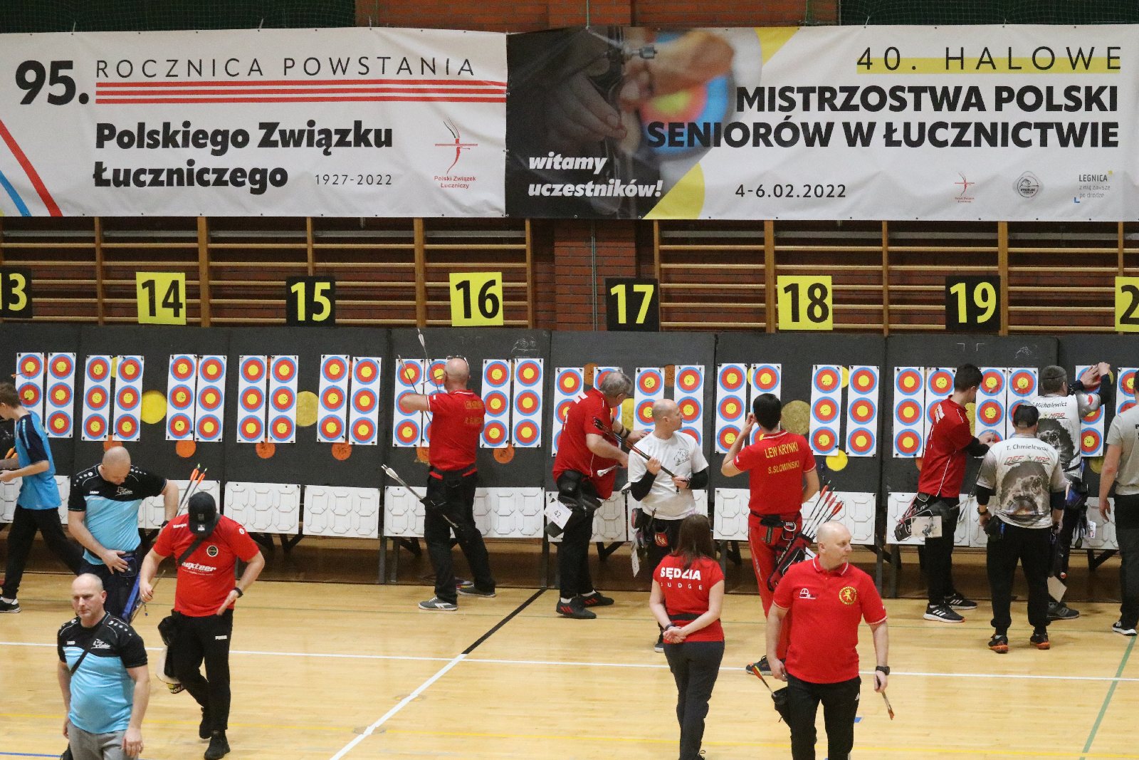 40. Halowe Mistrzostwa Polski Seniorów w Łucznictwie. Dzień 1