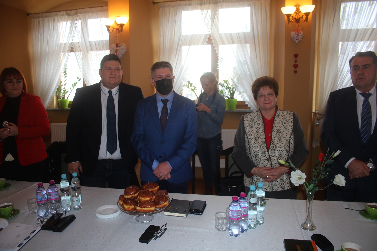 Koledzy samorządowcy pożegnali odwołanego wójta gminy Kunice