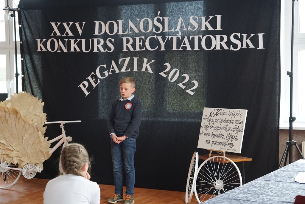 Eliminacje gminne konkursu recytatorskiego „Pegazik”