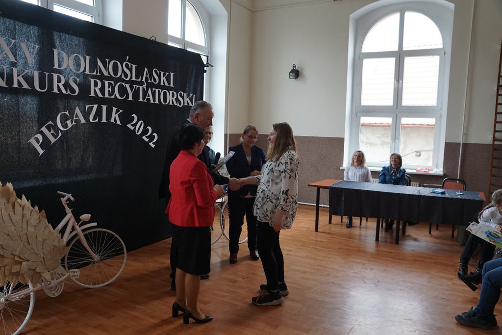 Eliminacje gminne konkursu recytatorskiego „Pegazik”