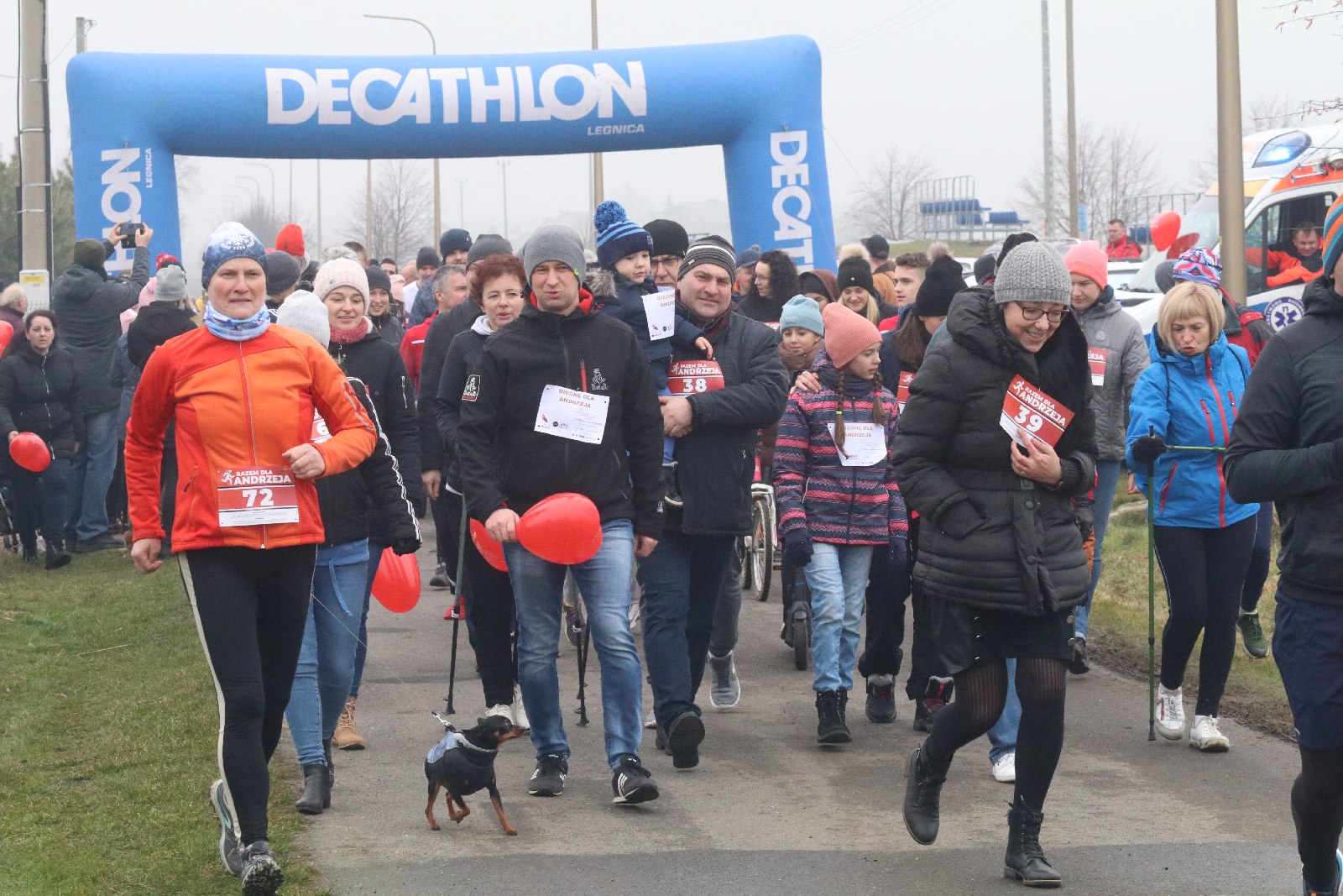 Na sportowo, aktywnie i charytatywnie dla Andrzeja Fedoraka