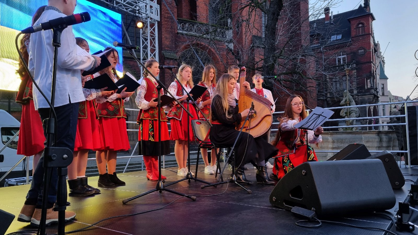 W centrum miasta odbył się koncert dla Ukrainy