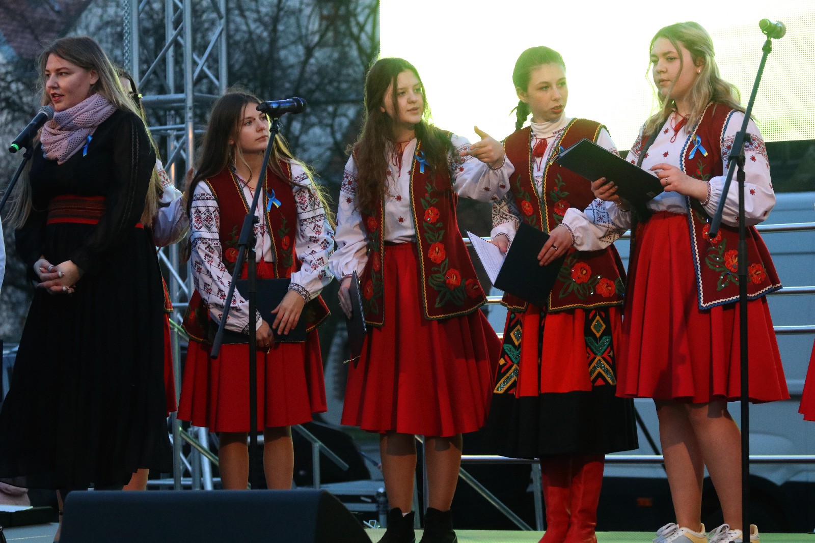 W centrum miasta odbył się koncert dla Ukrainy