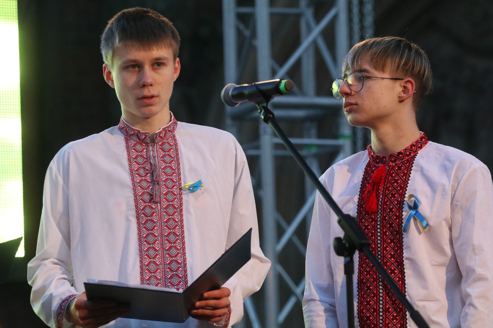 W centrum miasta odbył się koncert dla Ukrainy