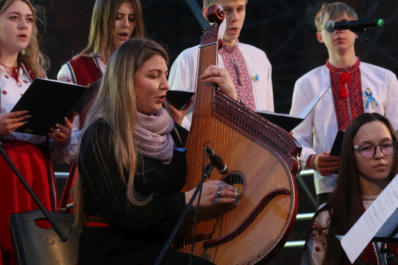 W centrum miasta odbył się koncert dla Ukrainy