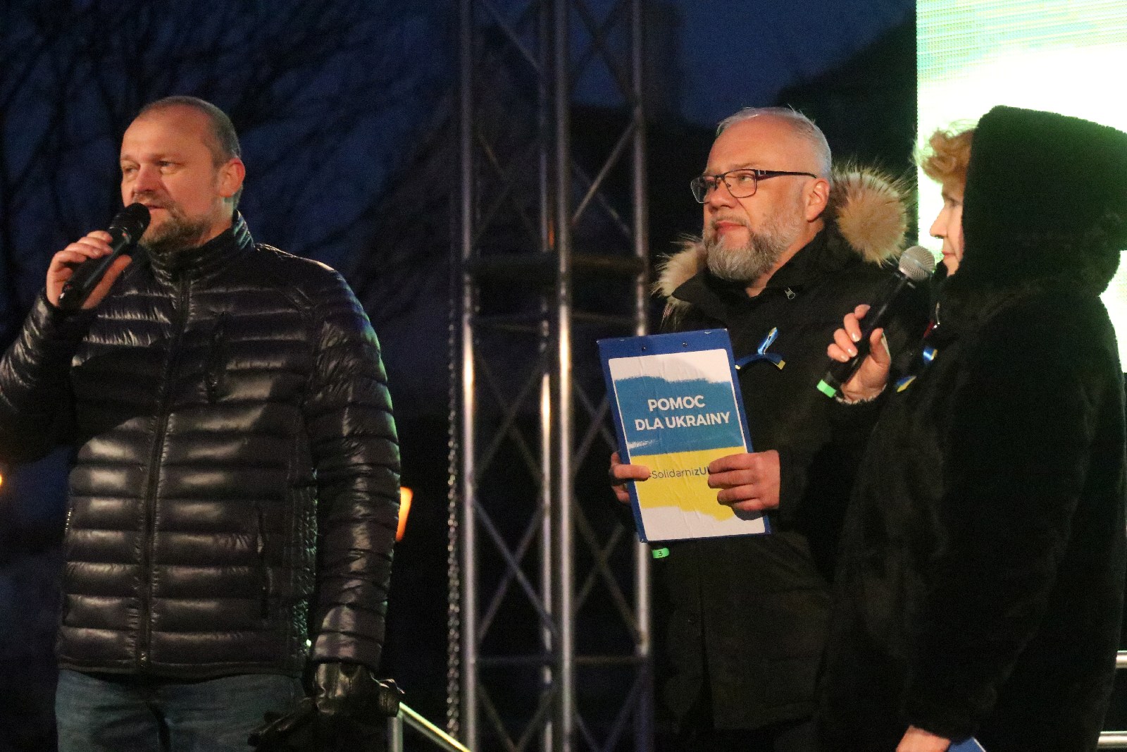 W centrum miasta odbył się koncert dla Ukrainy