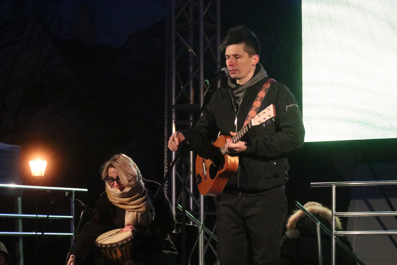 W centrum miasta odbył się koncert dla Ukrainy