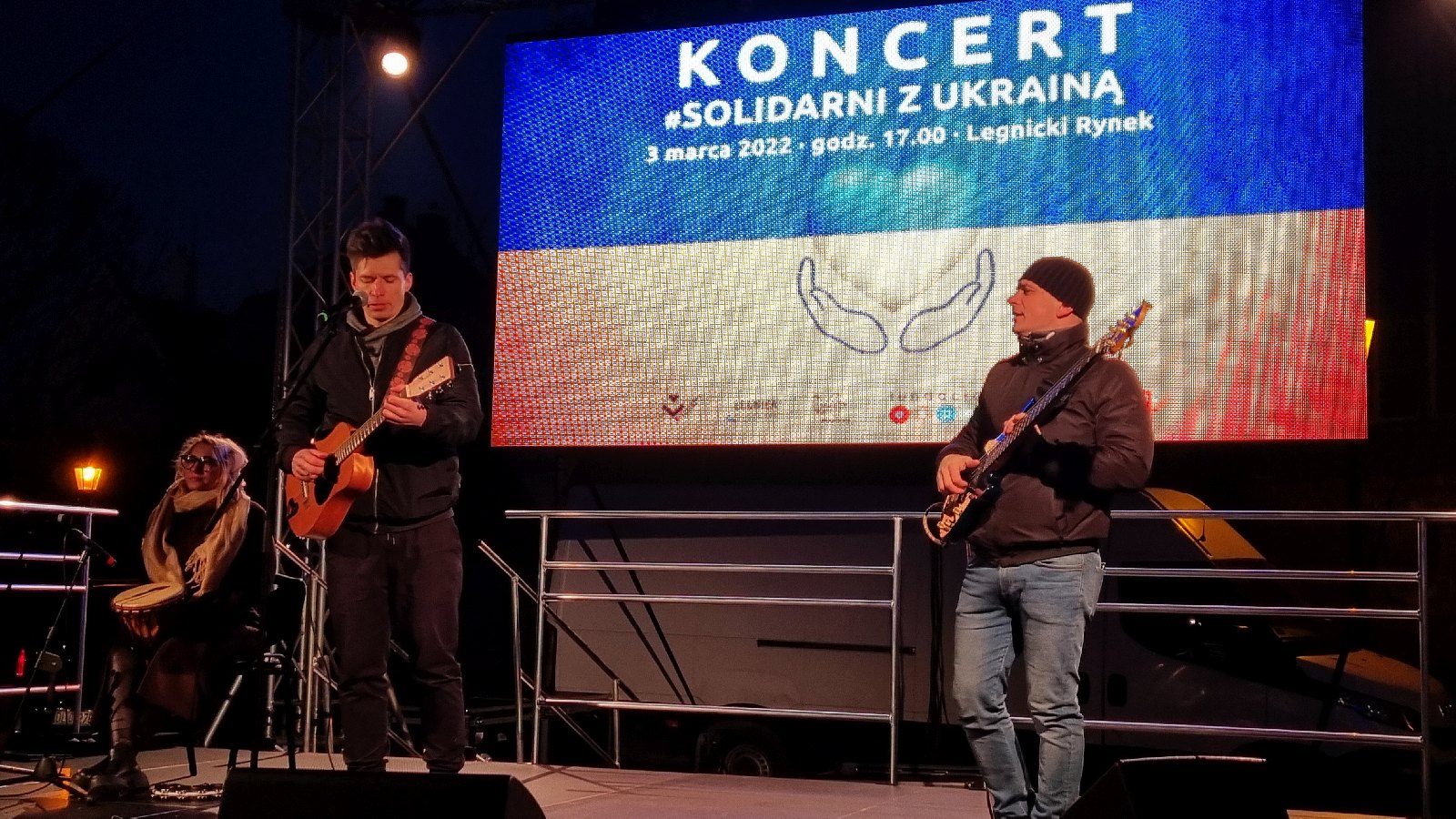 W centrum miasta odbył się koncert dla Ukrainy