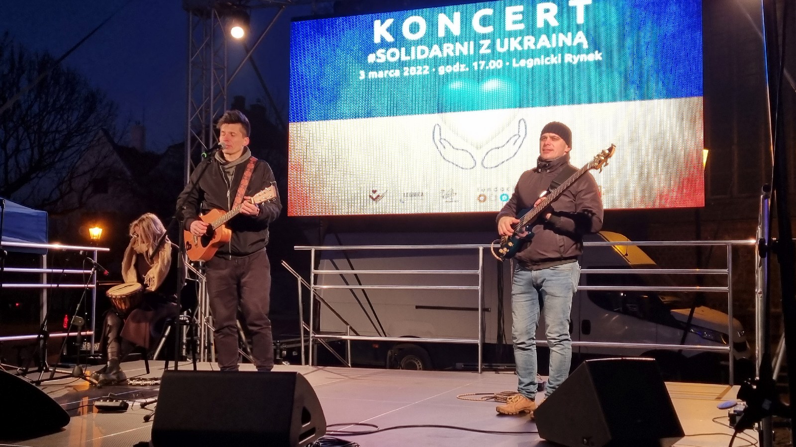W centrum miasta odbył się koncert dla Ukrainy