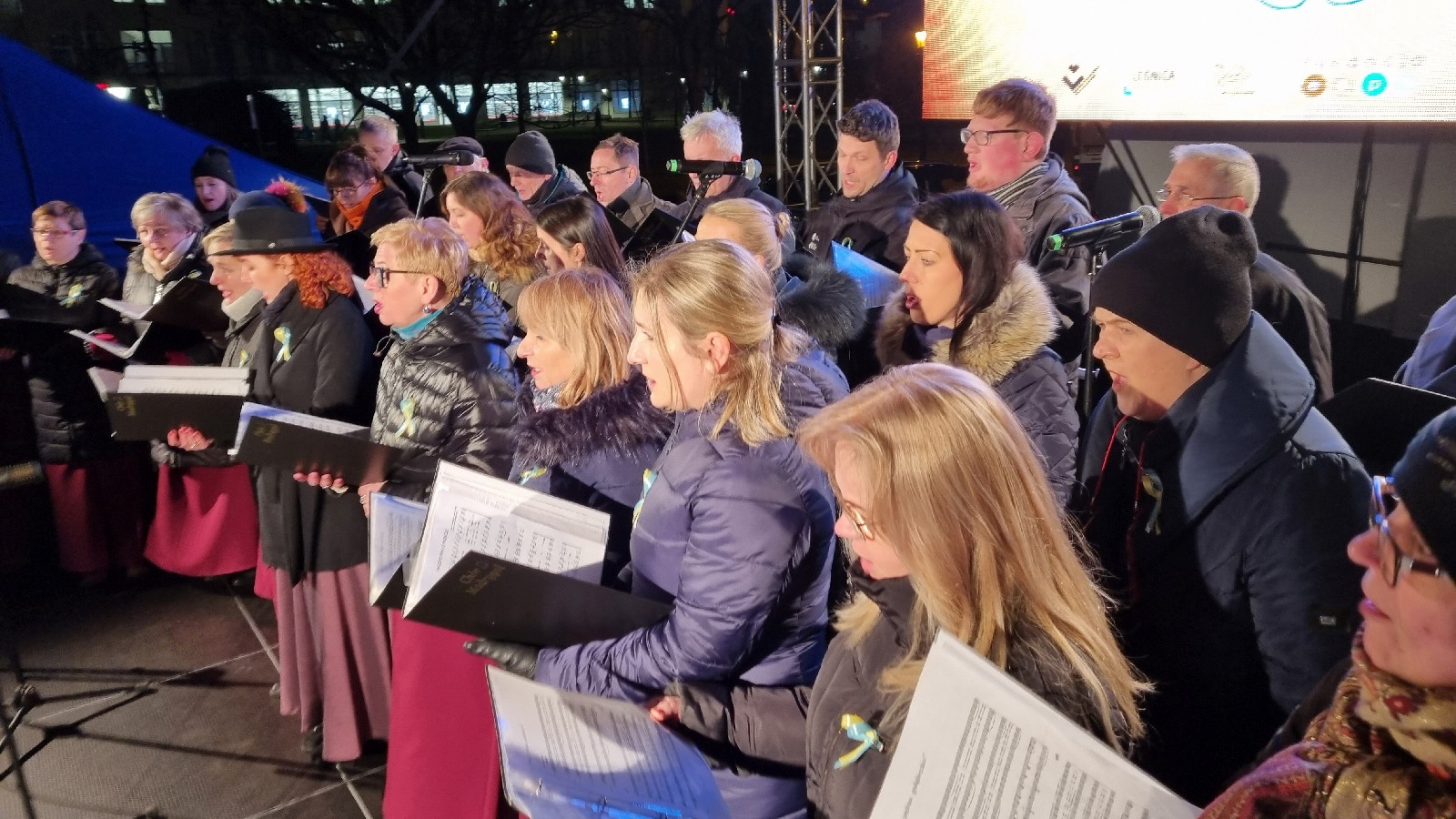 W centrum miasta odbył się koncert dla Ukrainy