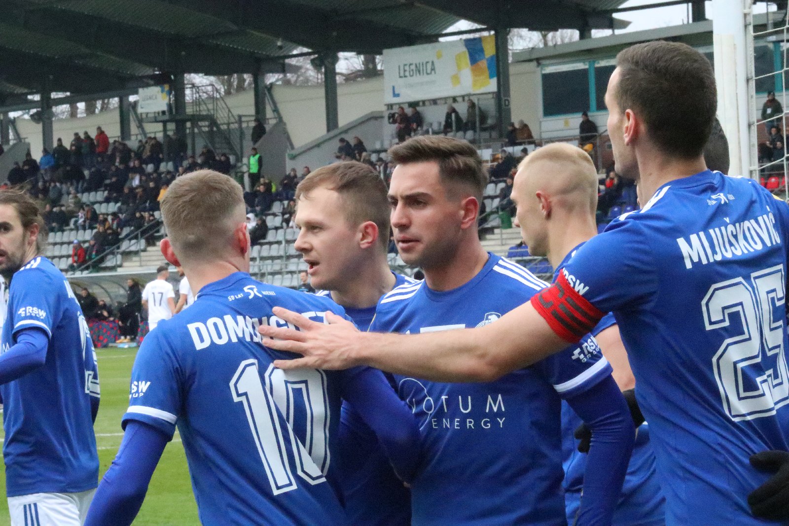 Kolejne zwycięstwo Miedzi Legnica po koncercie Makucha