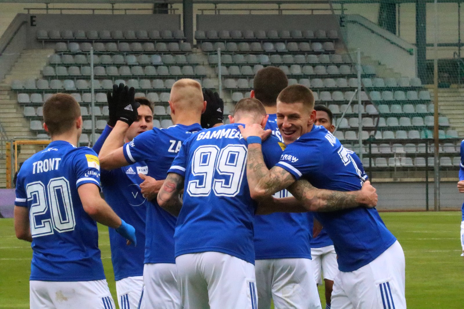 Kolejne zwycięstwo Miedzi Legnica po koncercie Makucha