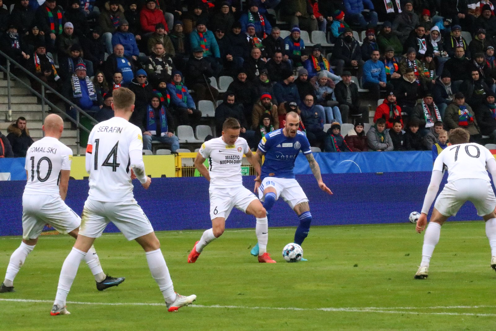 Kolejne zwycięstwo Miedzi Legnica po koncercie Makucha