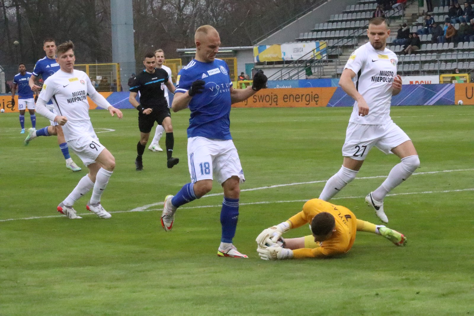 Kolejne zwycięstwo Miedzi Legnica po koncercie Makucha