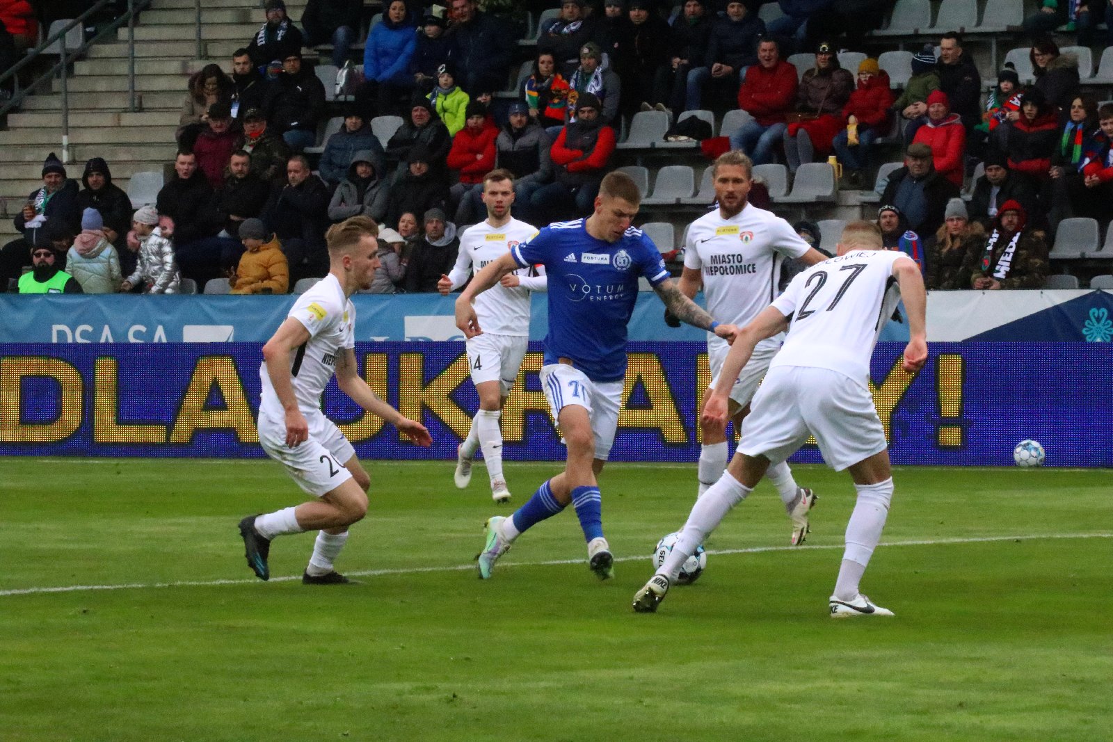 Kolejne zwycięstwo Miedzi Legnica po koncercie Makucha