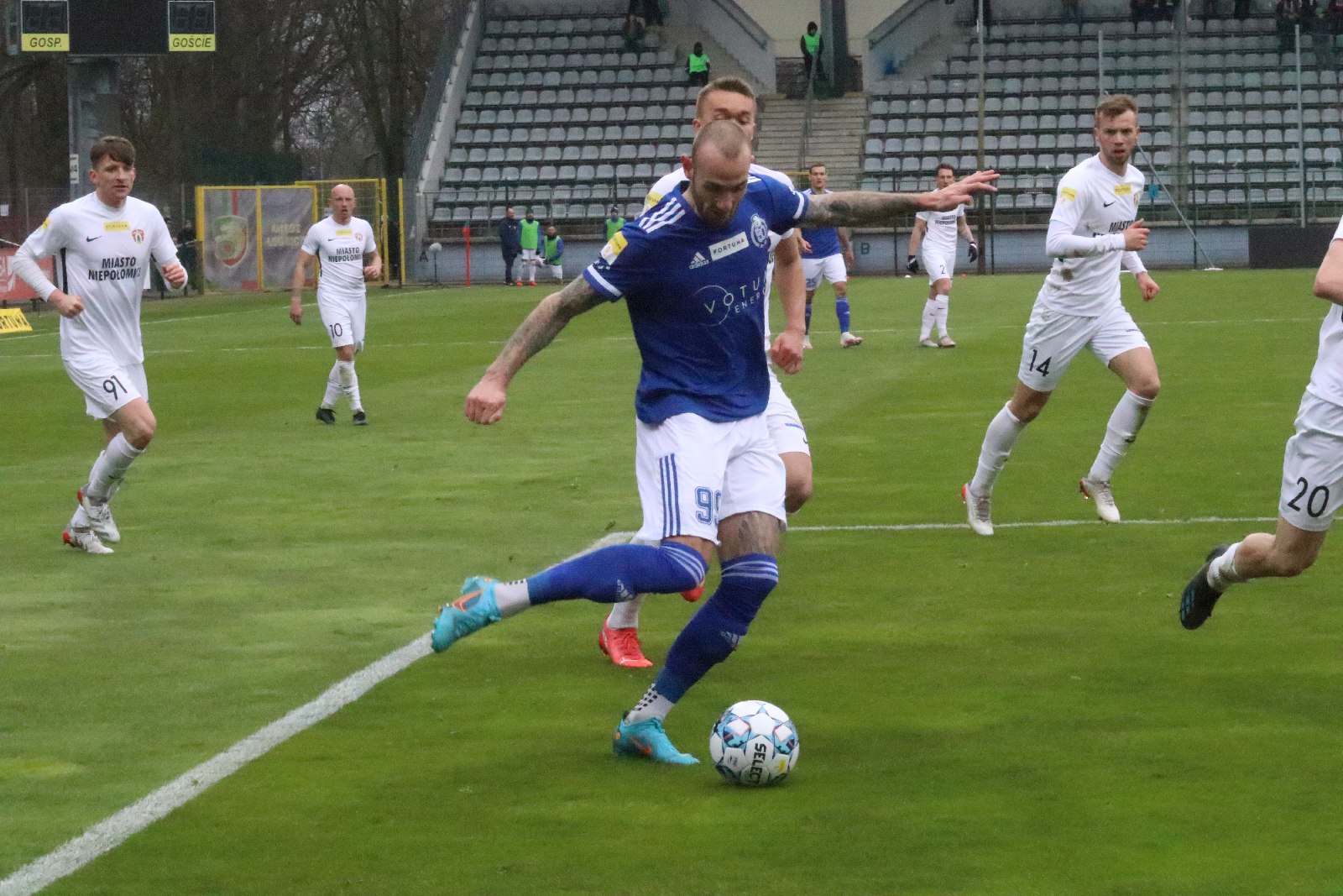 Kolejne zwycięstwo Miedzi Legnica po koncercie Makucha