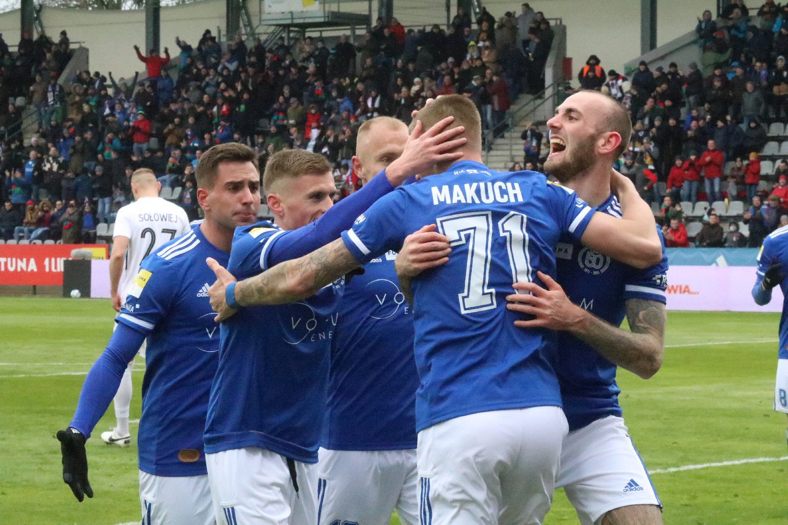 Kolejne zwycięstwo Miedzi Legnica po koncercie Makucha