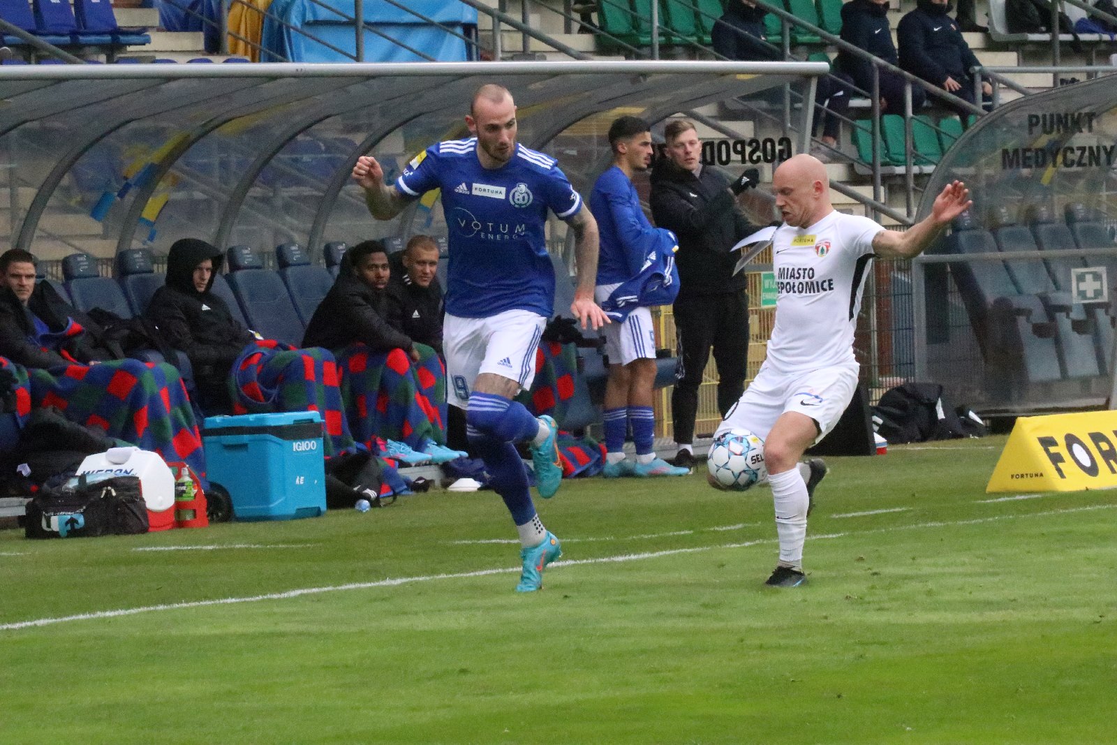 Kolejne zwycięstwo Miedzi Legnica po koncercie Makucha