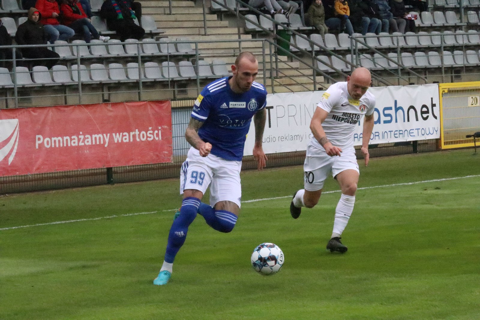 Kolejne zwycięstwo Miedzi Legnica po koncercie Makucha
