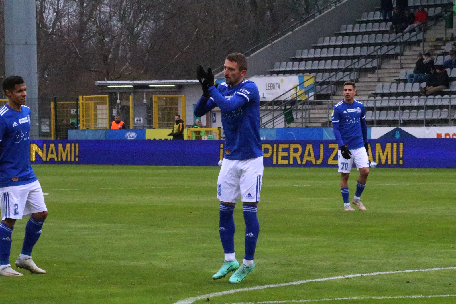 Kolejne zwycięstwo Miedzi Legnica po koncercie Makucha