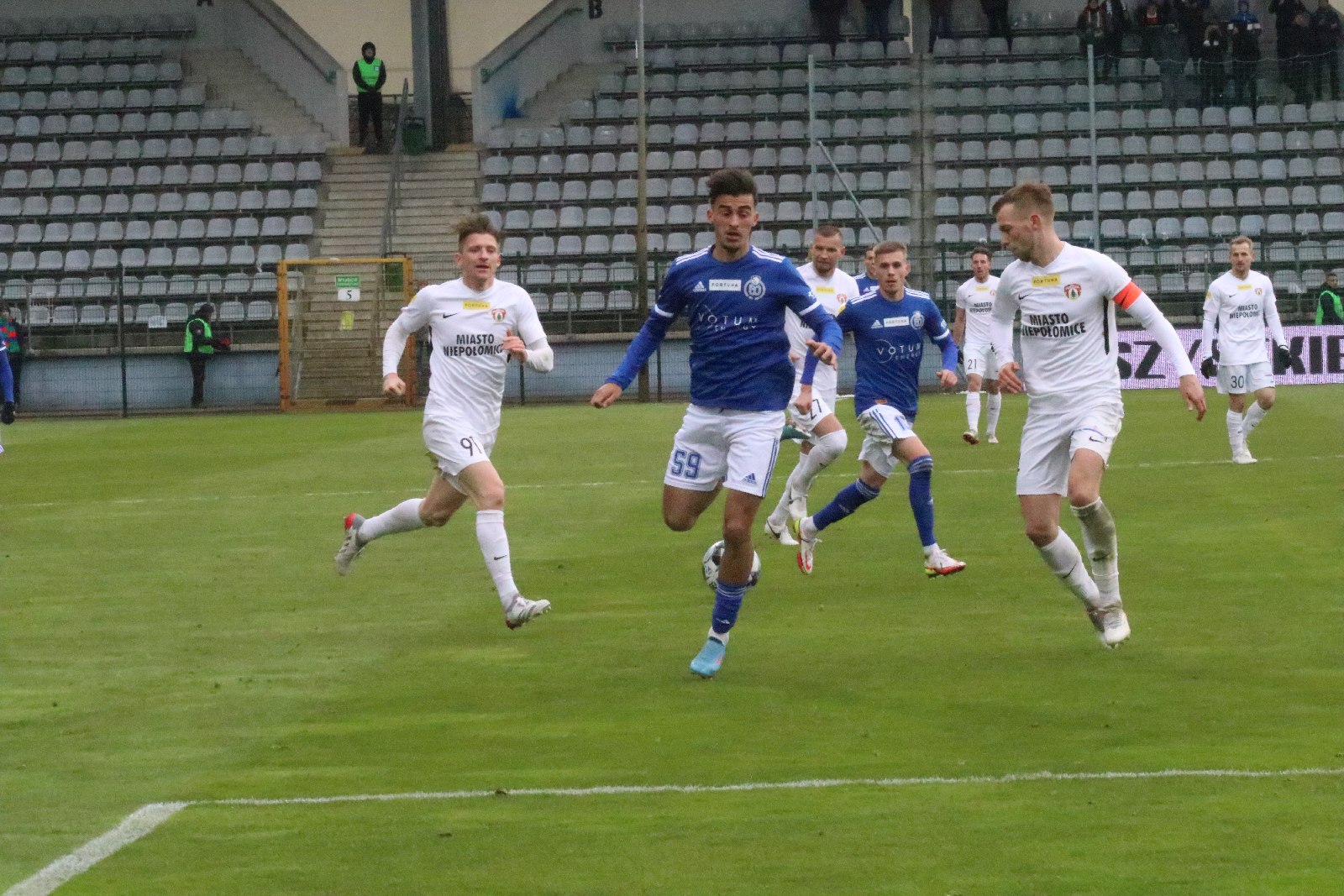 Kolejne zwycięstwo Miedzi Legnica po koncercie Makucha