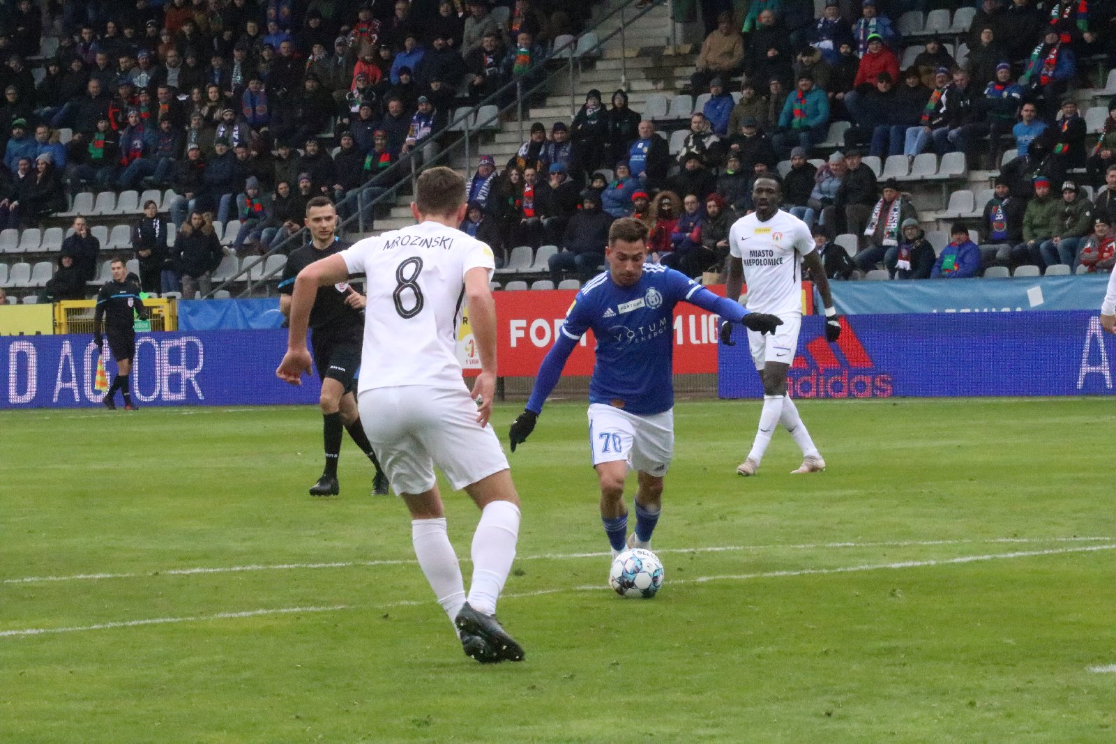Kolejne zwycięstwo Miedzi Legnica po koncercie Makucha