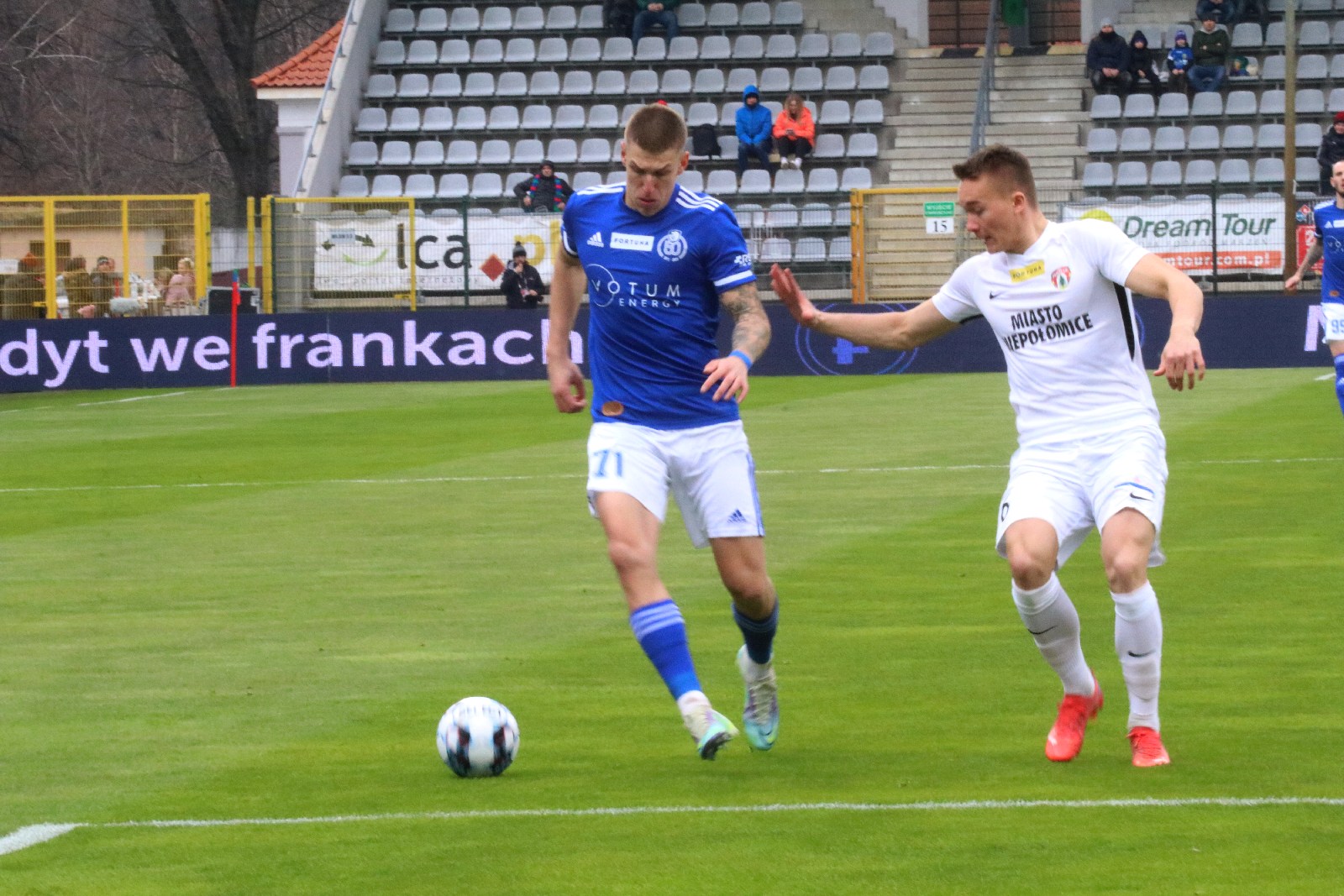 Kolejne zwycięstwo Miedzi Legnica po koncercie Makucha