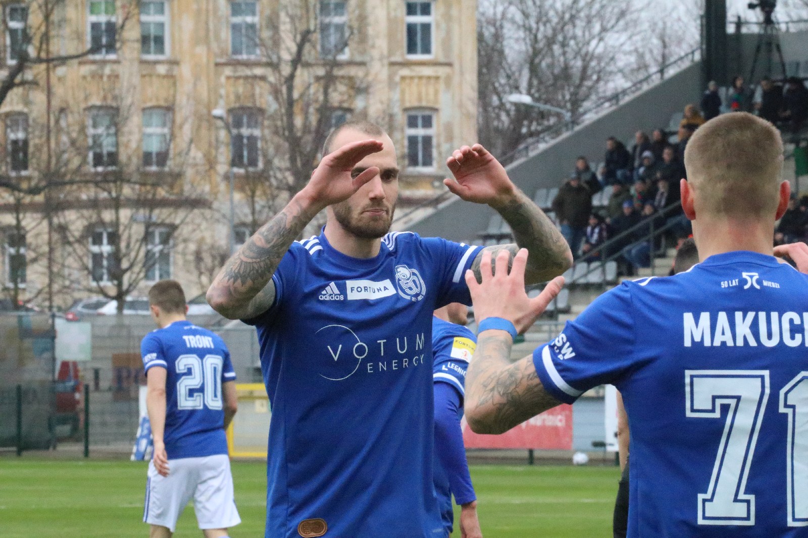 Kolejne zwycięstwo Miedzi Legnica po koncercie Makucha