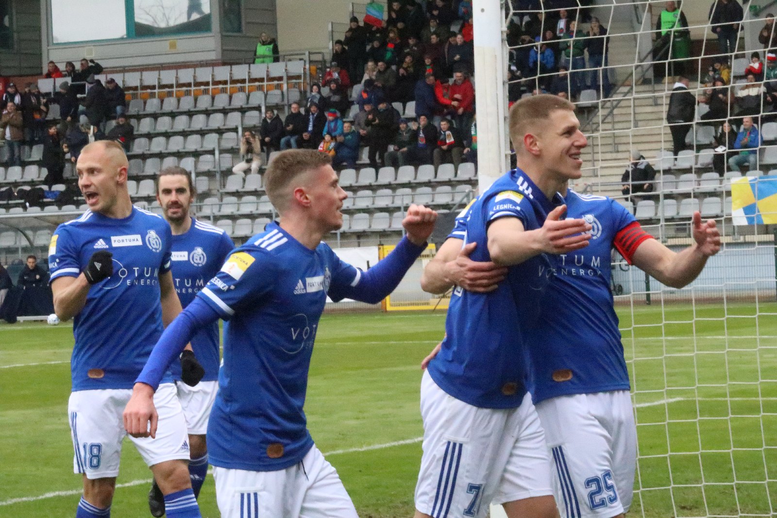 Kolejne zwycięstwo Miedzi Legnica po koncercie Makucha
