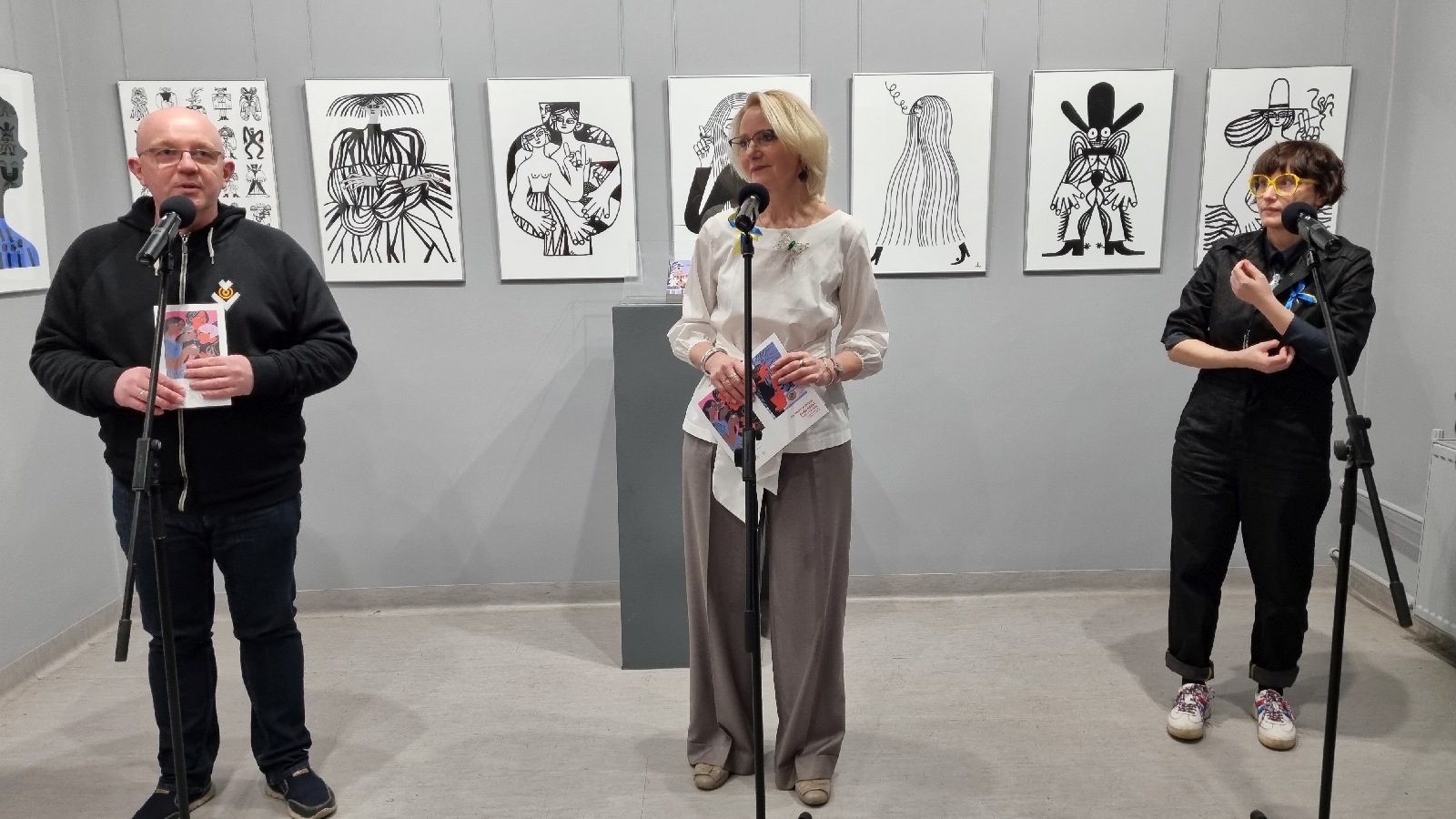 Galeria Satyrykon prezentuje wystawę utytułowanej Gosi Herby