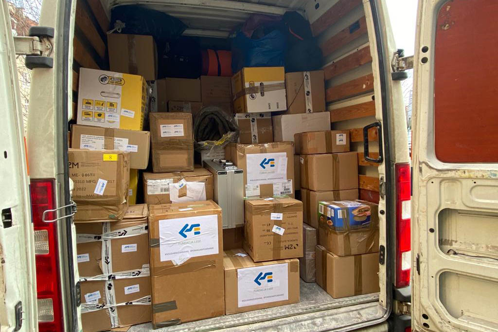 Pomoc płynie szerokim strumieniem od LSSE i Fundacji LSSE