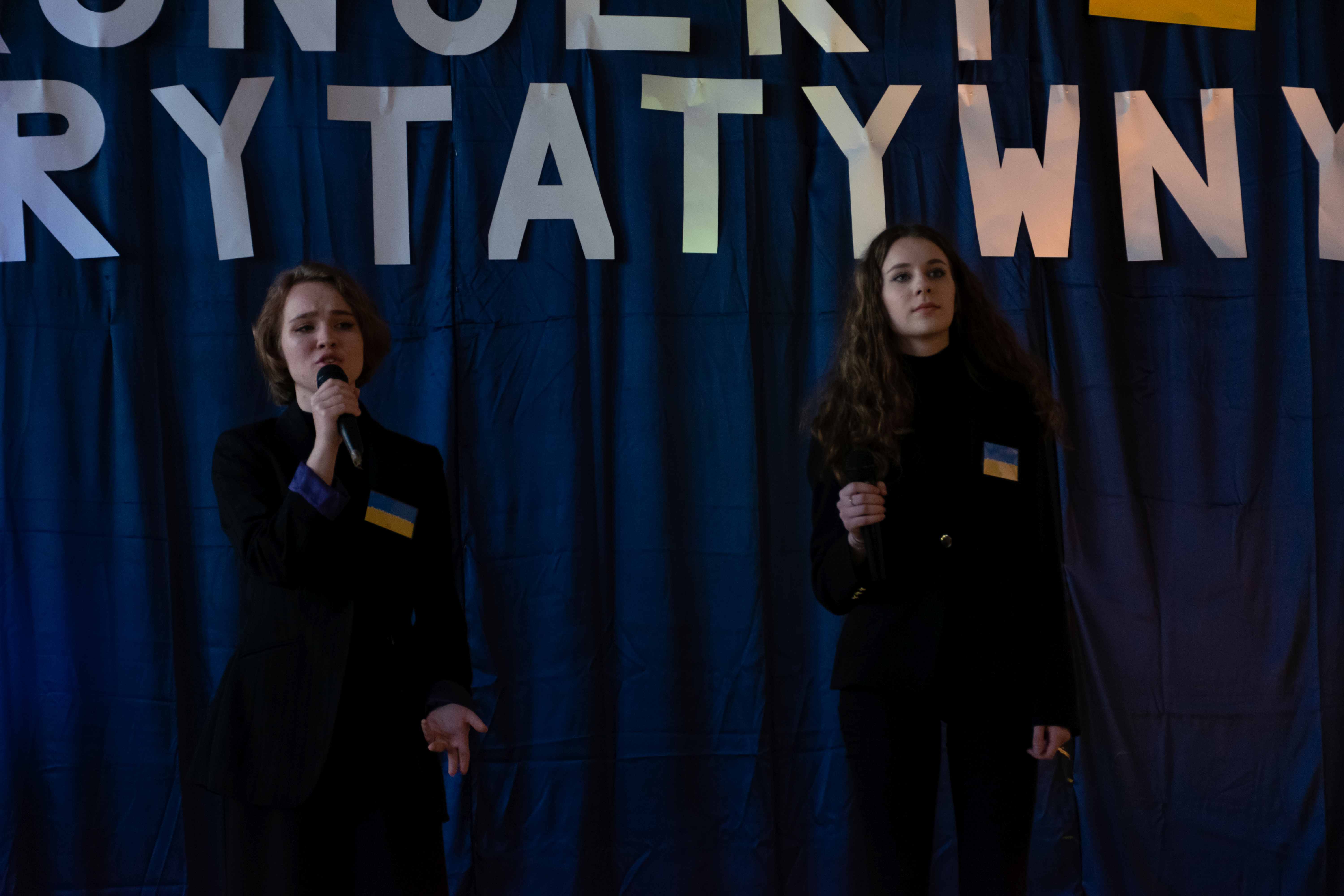 Koncert Charytatywny dla Ukrainy w wykonaniu uczniów II LO