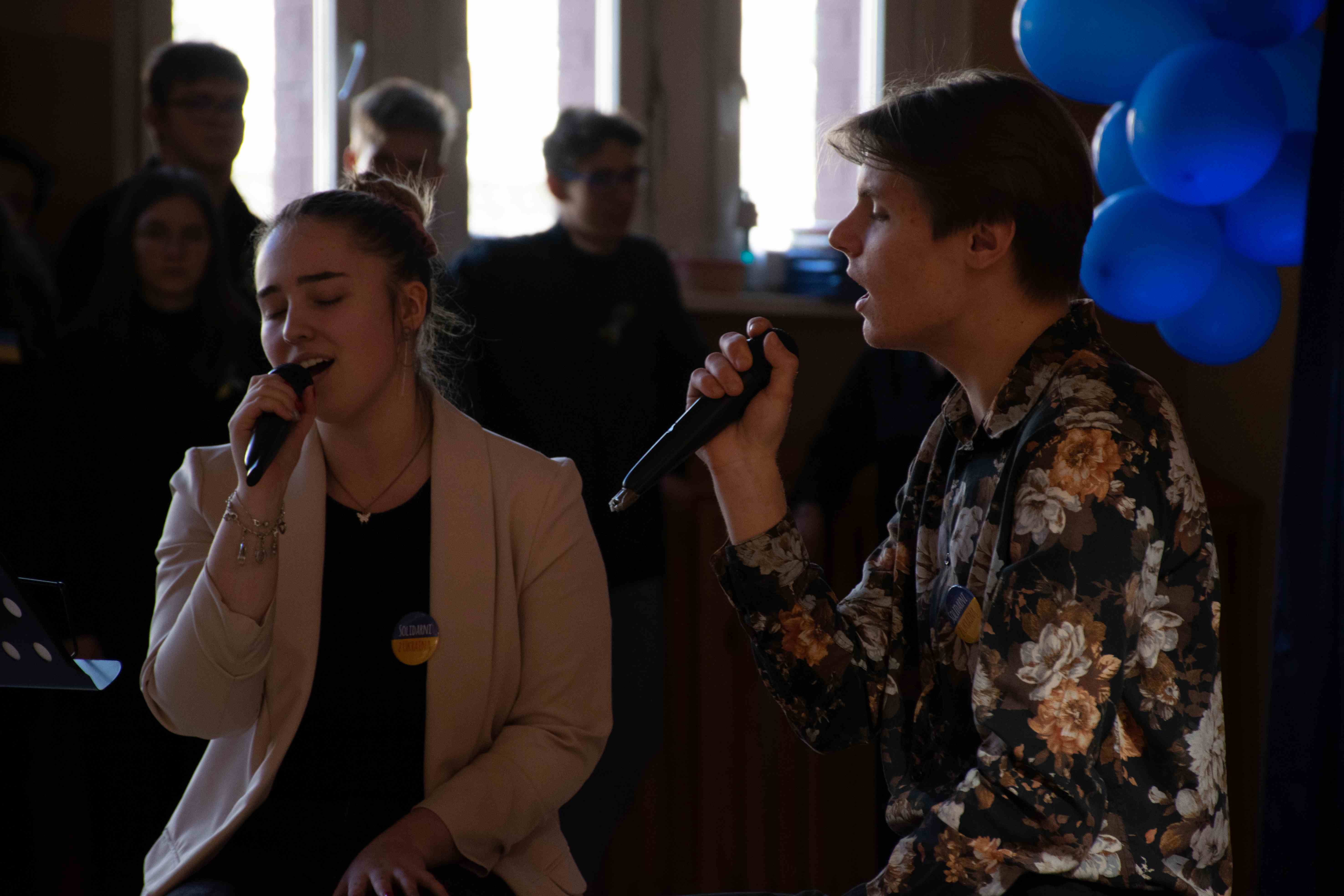 Koncert Charytatywny dla Ukrainy w wykonaniu uczniów II LO