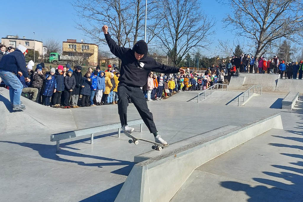 Chojnów ma już swój skatepark. Młodzież się cieszy