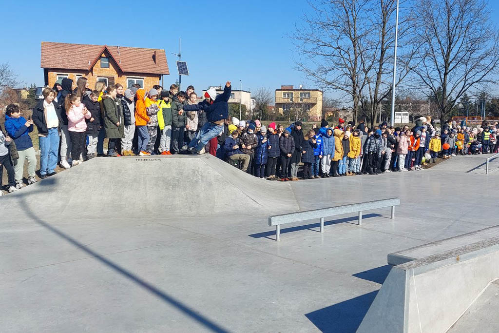 Chojnów ma już swój skatepark. Młodzież się cieszy