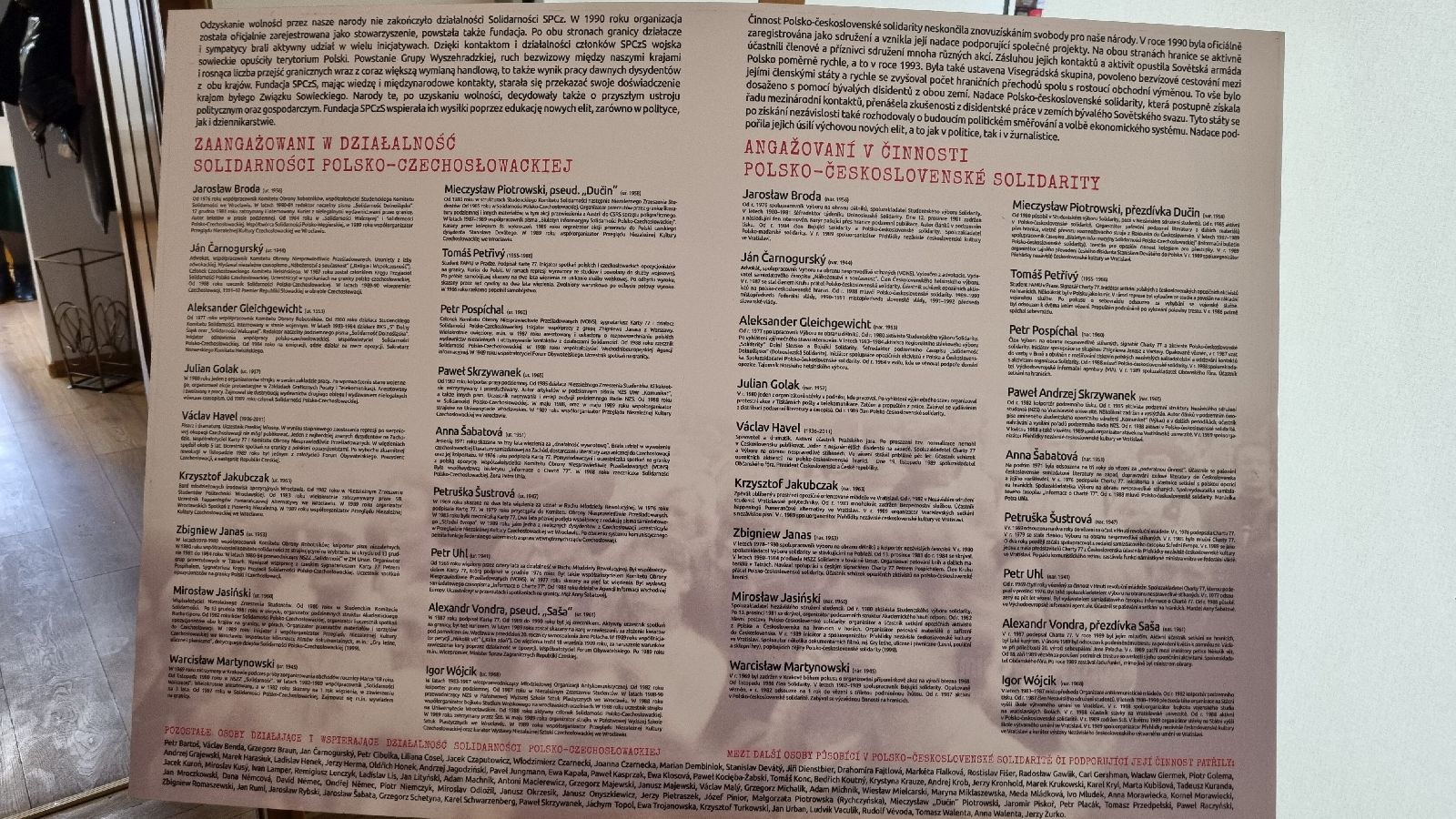 Szlak do wolności Solidarności Polsko-Czechosłowackiej	