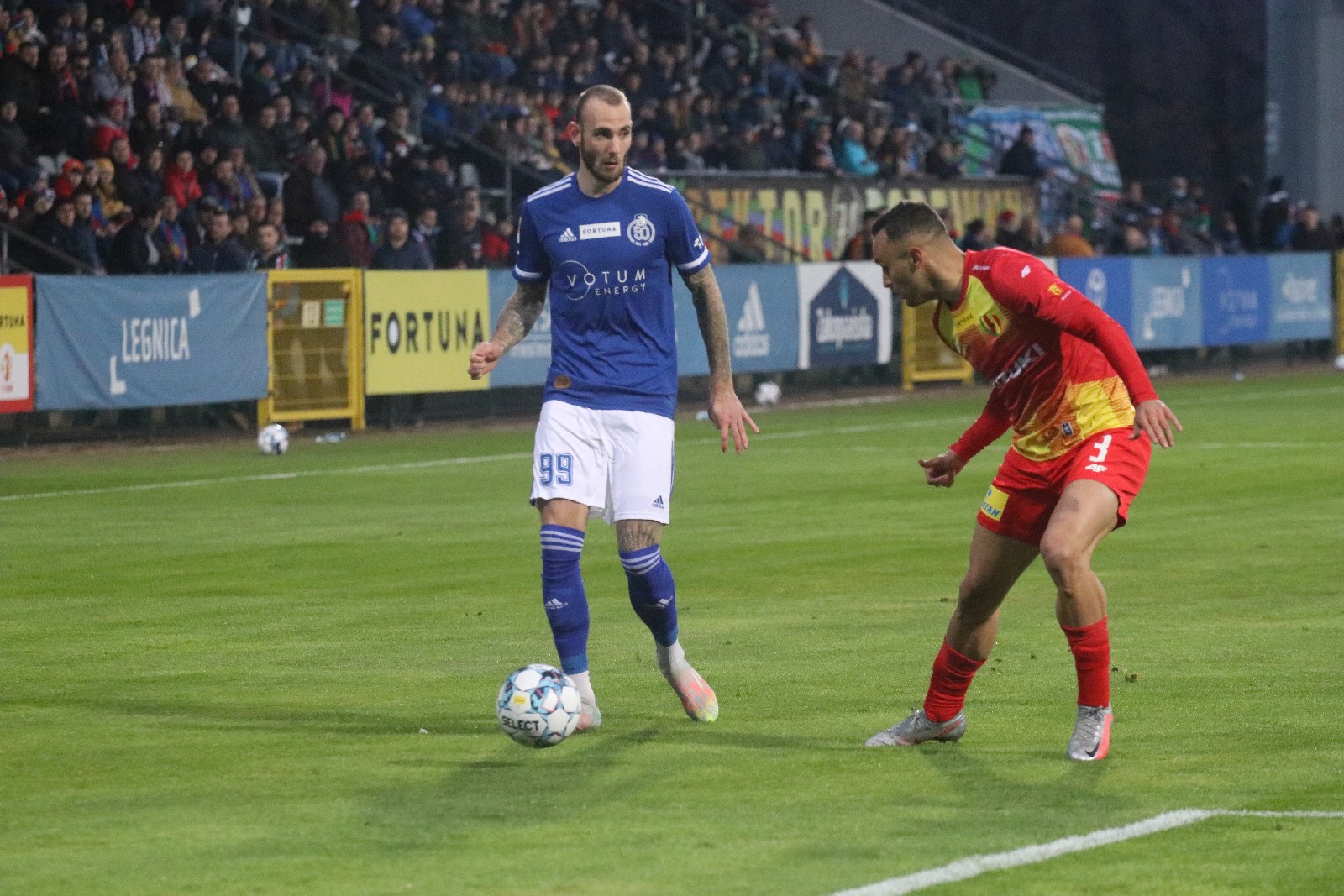 Podział punktów w meczu Miedzi Legnica z Koroną Kielce