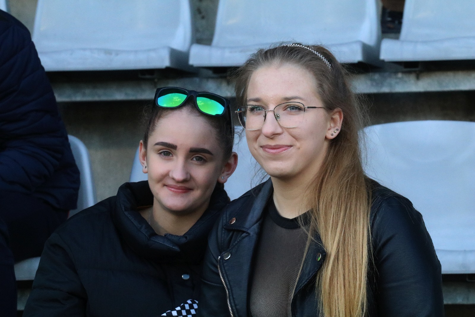 Kibice na stadionie Miedzi podczas meczu ze Stomilem Olsztyn