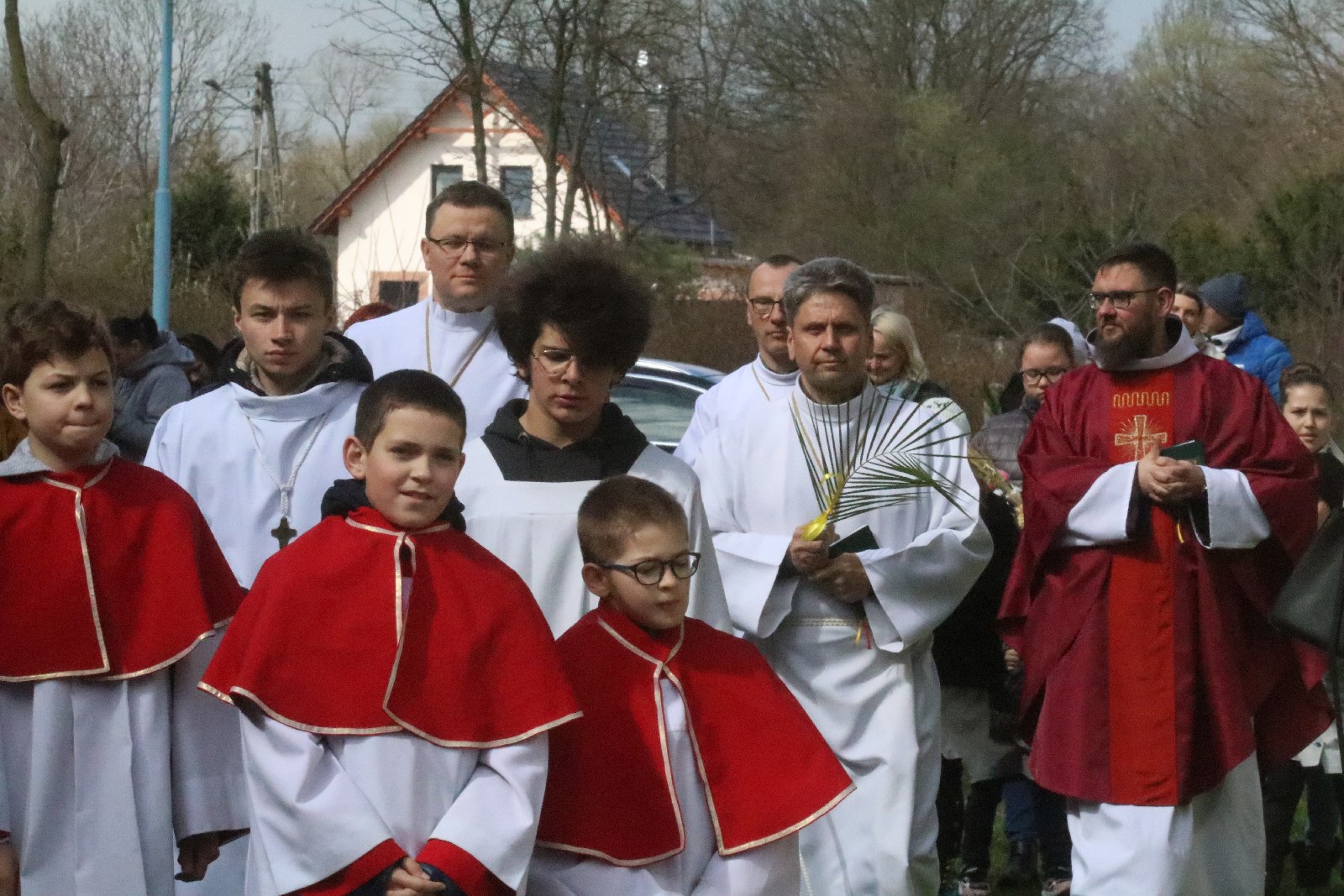 Niedziela Palmowa w kościele Matki Bożej Częstochowskiej