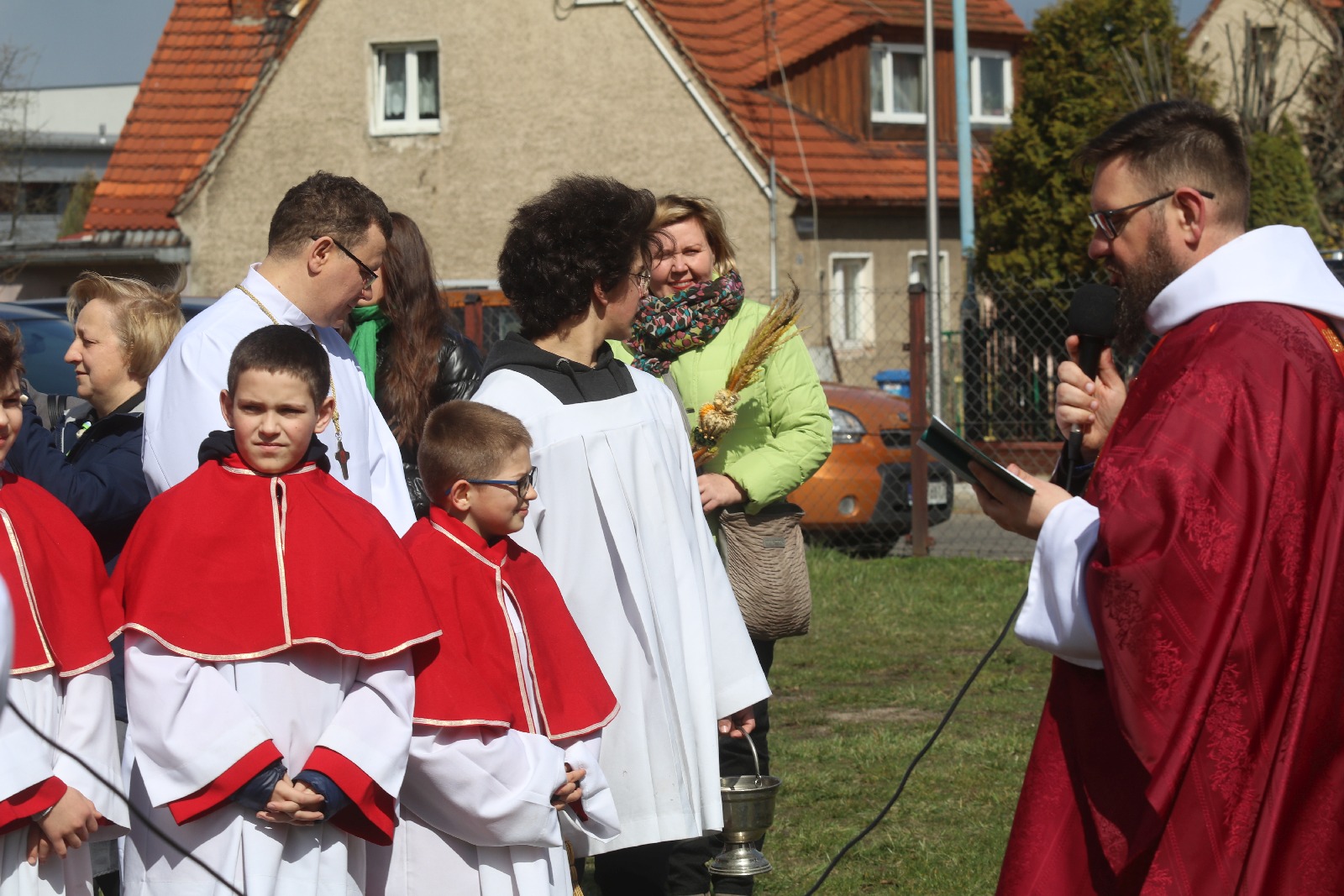 Niedziela Palmowa w kościele Matki Bożej Częstochowskiej