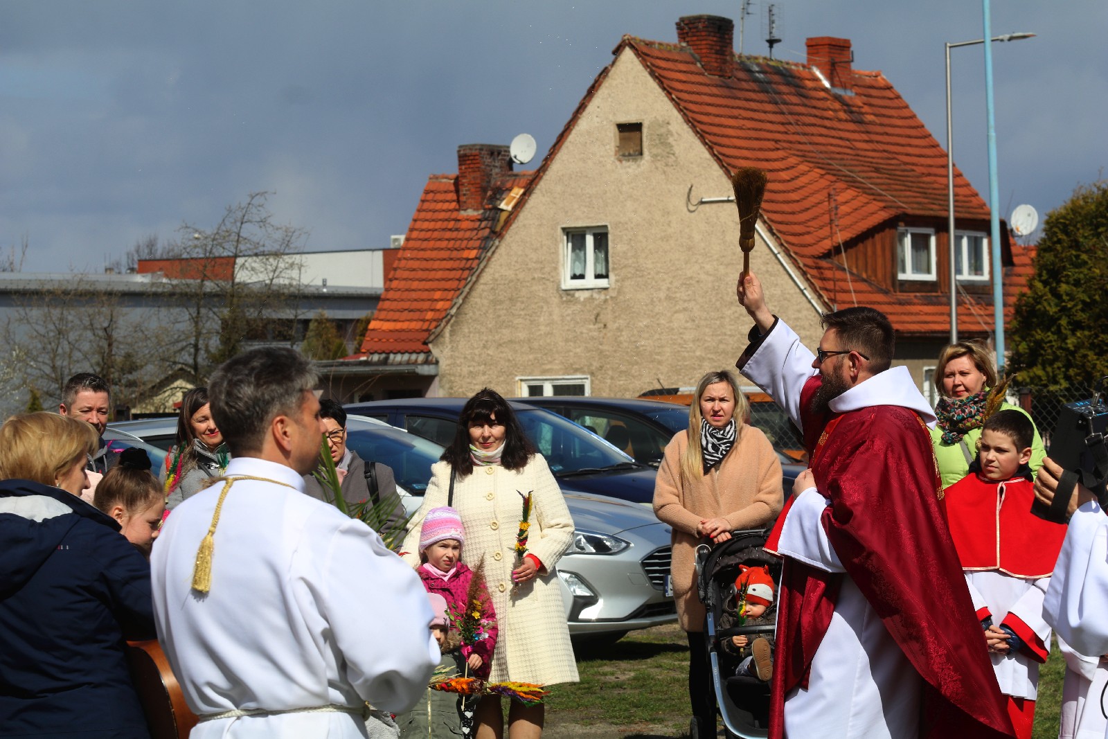 Niedziela Palmowa w kościele Matki Bożej Częstochowskiej