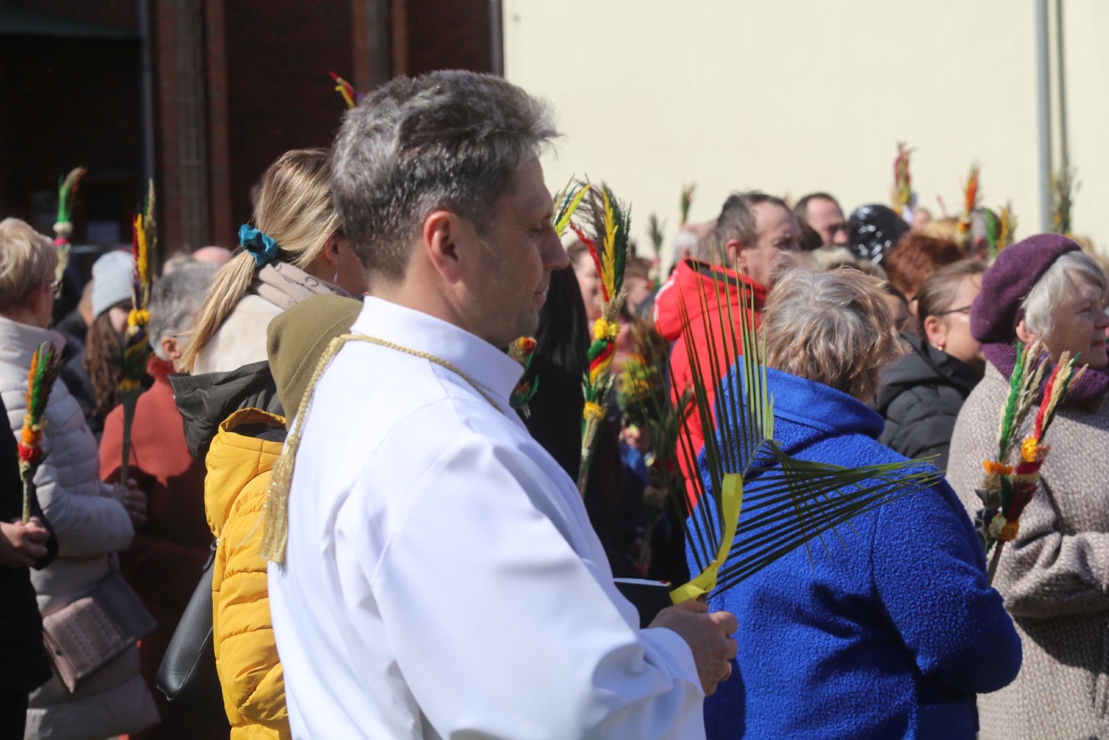 Niedziela Palmowa w kościele Matki Bożej Częstochowskiej