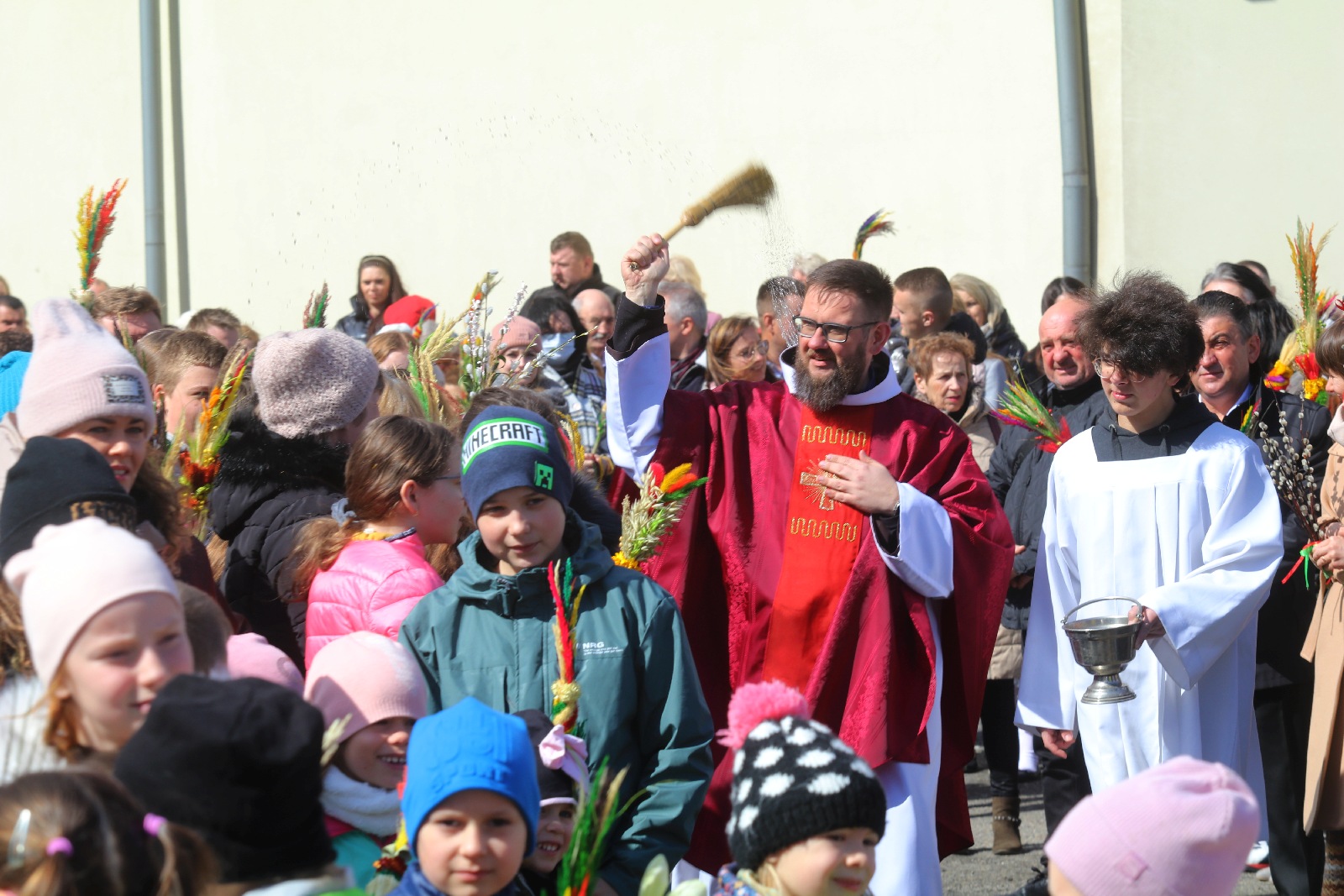 Niedziela Palmowa w kościele Matki Bożej Częstochowskiej