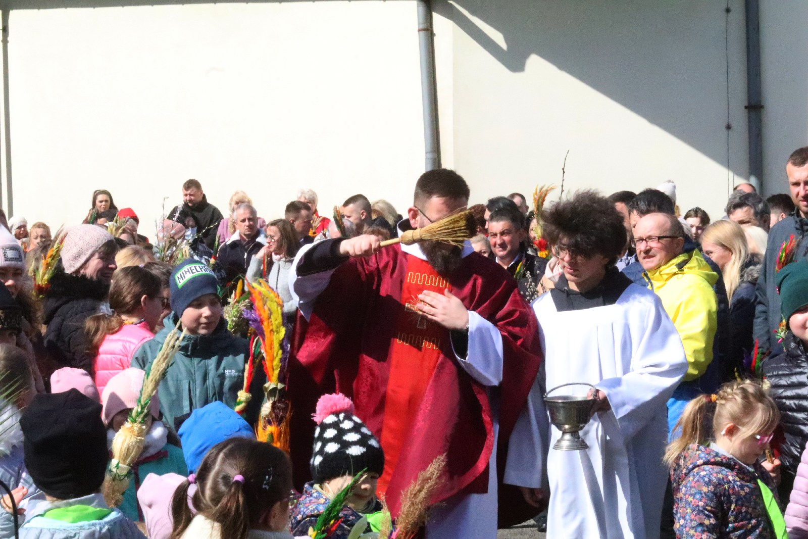 Niedziela Palmowa w kościele Matki Bożej Częstochowskiej