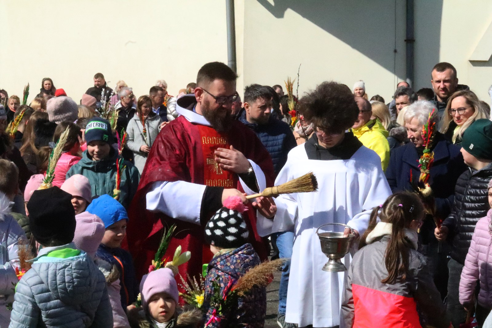Niedziela Palmowa w kościele Matki Bożej Częstochowskiej