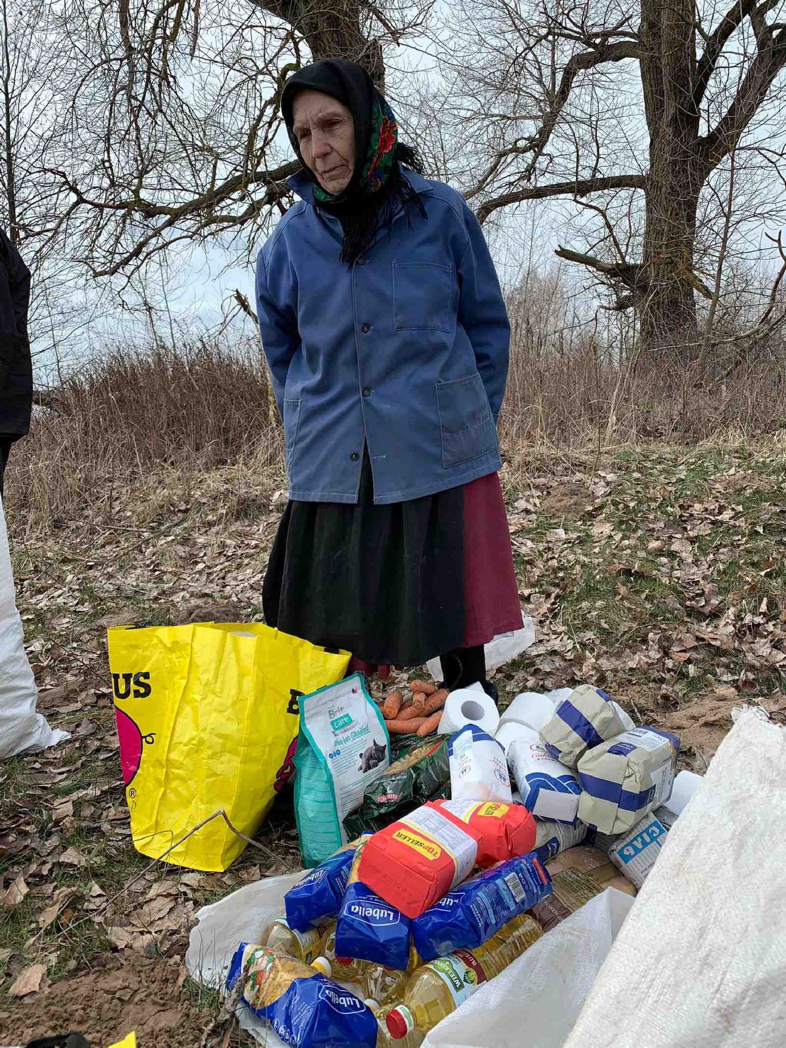 Mieszkańcy strefy wykluczenia otrzymali pomoc humanitarną
