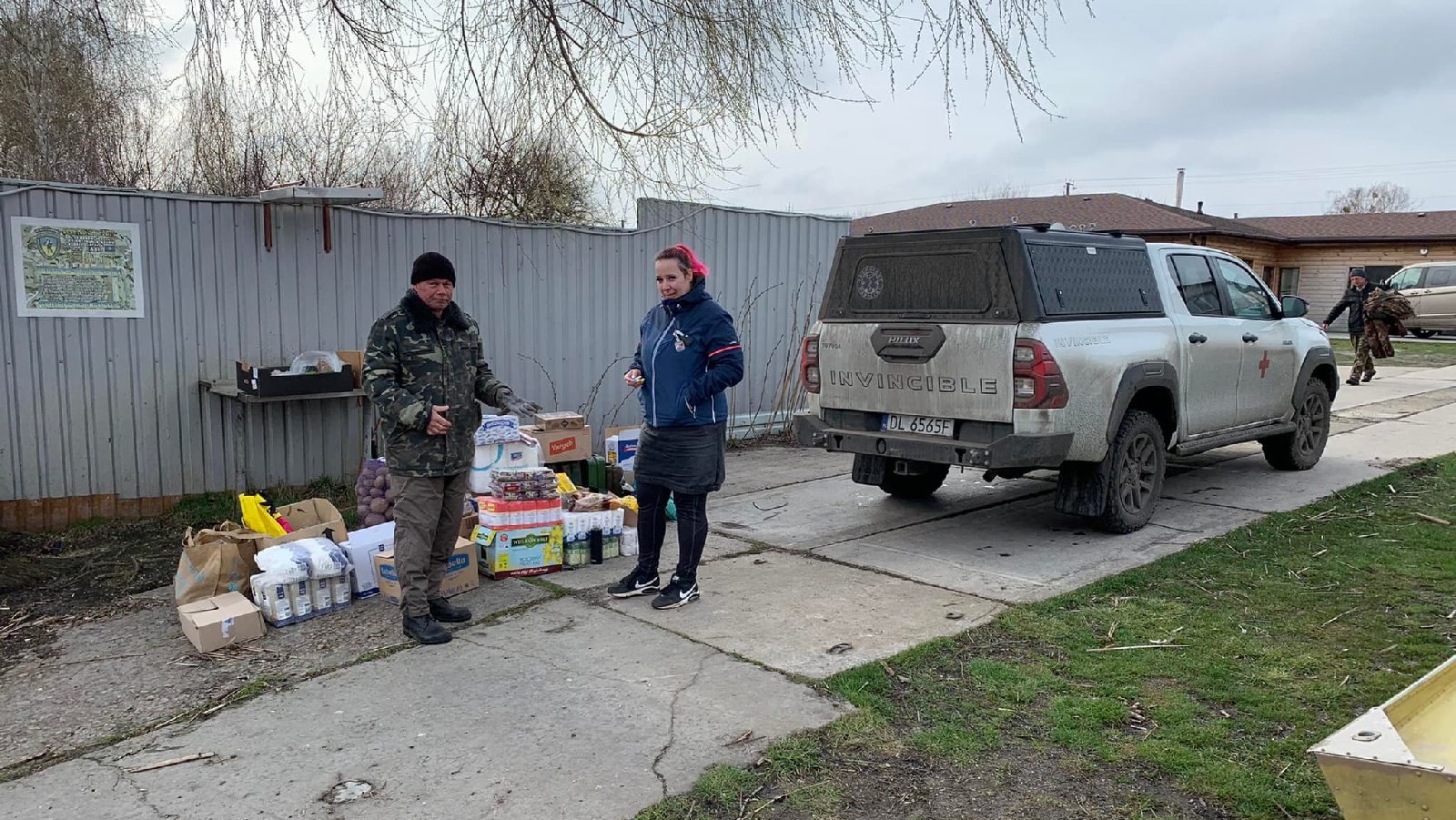 Mieszkańcy strefy wykluczenia otrzymali pomoc humanitarną
