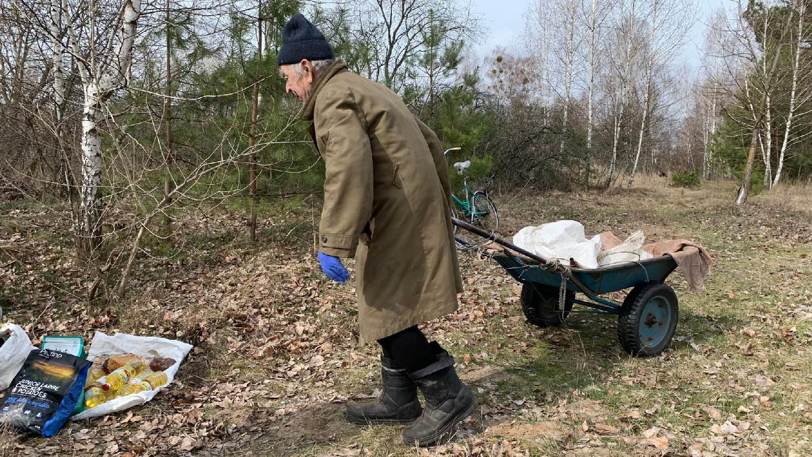 Mieszkańcy strefy wykluczenia otrzymali pomoc humanitarną